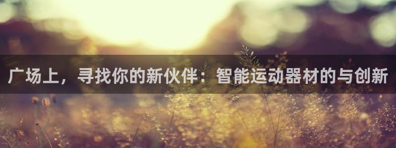 意昂5(KGAME)集团官网网址：广场上，寻找你的新伙伴：智