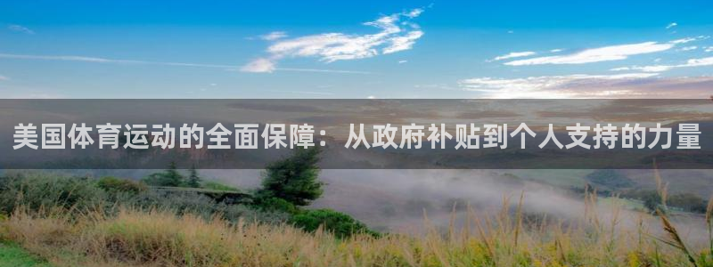 中欧体育ac米兰：美国体育运动的全面保障：从政府补贴到个人支持的力量